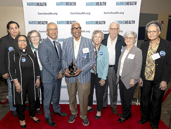 Harris Health honors The Metropolitan Organization of Houston with the Garnet F. Coleman Health Equity Award