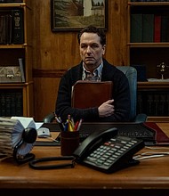 Matthew Rhys in "Widow’s Bay," premiering April 29, 2026 on Apple TV