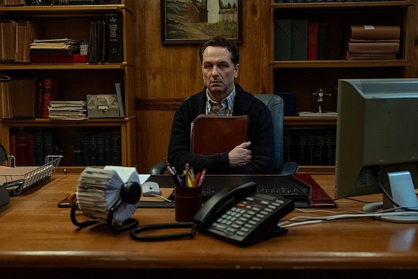 Matthew Rhys in "Widow’s Bay," premiering April 29, 2026 on Apple TV