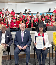 Rodney Ellis, Tom Ramsey, Kim Williams, Lesley Briones