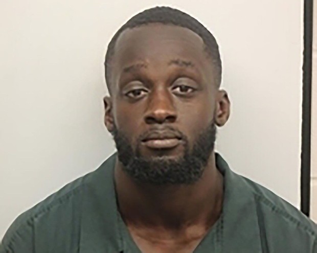 This photo provided by Georgia's Chatham County Sheriff's Office shows Olaolukitan Adon Abel on April 20, 2025.