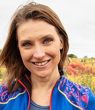 Lauren Bullis poses for a photo at the Green Meadows Preserve in Cobb County, Georgia, in 2025.