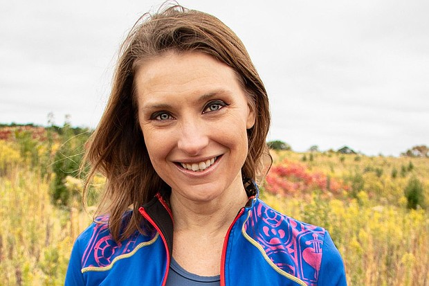 Lauren Bullis poses for a photo at the Green Meadows Preserve in Cobb County, Georgia, in 2025.