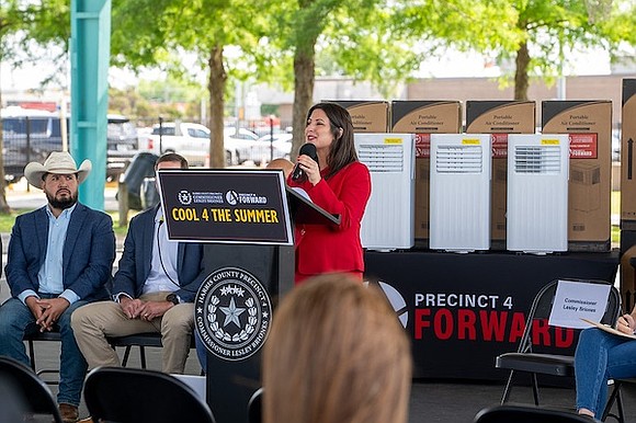 The “Cool 4 the Summer” program, led by Lesley Briones, will provide free portable A/C units to vulnerable residents across …