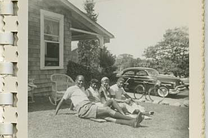 Family members at the Taylor family home on Martha's Vineyard. Credit: African American History and Culture, Gift of Dr. Teletia R. Taylor and descendants of Geraldine A Taylor, Proprietor, “Taylor's Playfair”