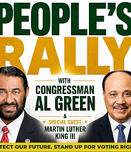The People's Rally Al Green MLK lll