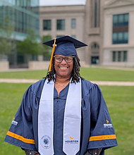 Lori Anderson Houston City College Graduation