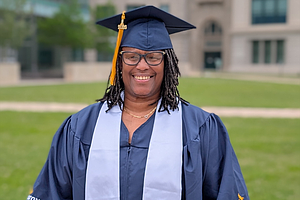 Lori Anderson Houston City College Graduation