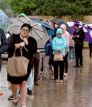 Voting at West Grey Location