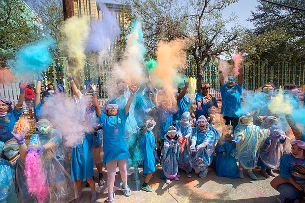 Cosmic Colors Throwdown at the Children's Museum Houston