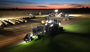 Green Valley Turf Drone Daybreak