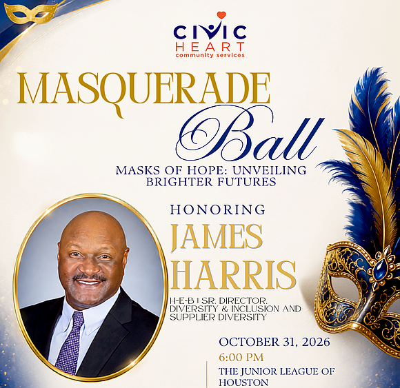 Civic Heart Community Services will host its 2026 Masquerade Ball in Houston, blending Halloween celebration with philanthropy to support programs …