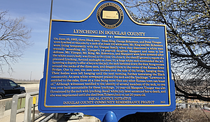 KSHB Lawrence Cemetery Marker