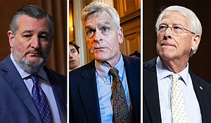 Sen. Ted Cruz, Sen. Bill Cassidy and Sen. Roger Wicker are seen here.