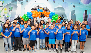 Judge Hidalgo celebrates giving away 250 World Cup tickets to kids