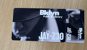 Jay-Z library card