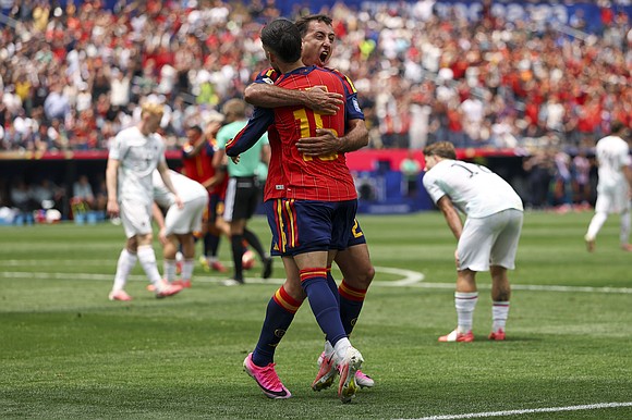 Spain cruised into the Round of 16 with a dominant 3–0 victory over Austria, as Mikel Oyarzabal's brace and Pedro …