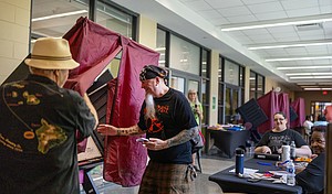 Voting booth