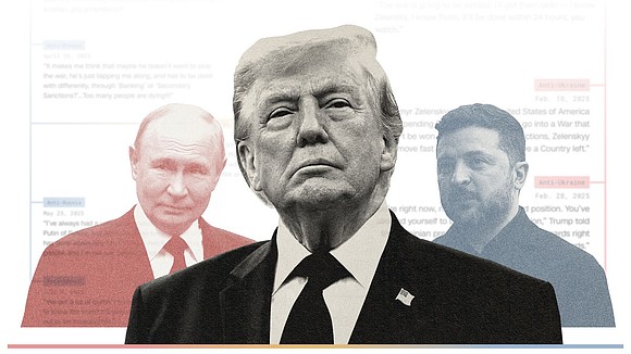 As the war in Ukraine drags on, President Trump’s shifting stance toward Volodymyr Zelensky and Vladimir Putin is drawing renewed … As the war in Ukraine drags on, President Trump’s shifting stance toward Volodymyr Zelensky and Vladimir Putin is drawing renewed …