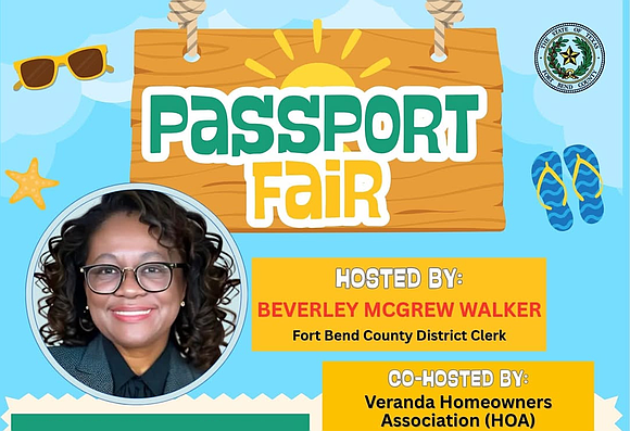Need a passport? Fort Bend County residents can apply in one stop at a special Saturday Passport Fair in Richmond, …