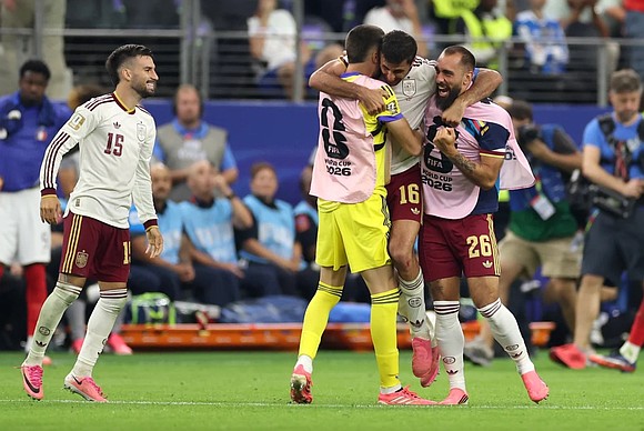 Spain is headed to its first FIFA World Cup final since 2010 after a dominant 2-0 semifinal victory over France, …