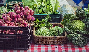 Whole fruits and vegetables