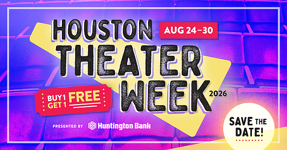 Houston Theater Week returns August 24–30 with buy-one-get-one-free tickets, making it easier than ever to experience the city's vibrant performing … Houston Theater Week returns August 24–30 with buy-one-get-one-free tickets, making it easier than ever to experience the city's vibrant performing …