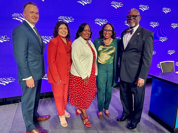 Harris County Clerk Teneshia Hudspeth took a national leadership role at the 2026 NACo Annual Conference, helping safeguard the integrity …