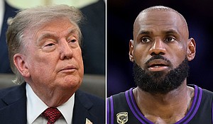 Trump LeBron SPLIT