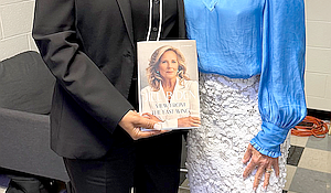 Dr. Letitia Plummer with Dr. Jill Biden n Houston Texas