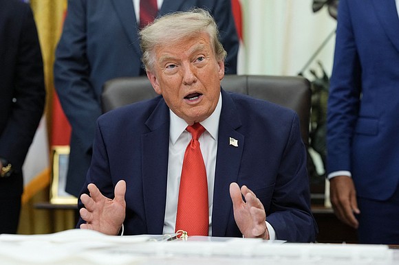 President Donald Trump is urging the Senate to quickly confirm Todd Blanche as attorney general, while defending a controversial $1.8 …