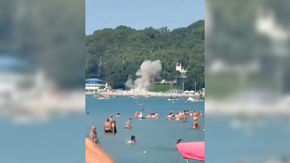 A Ukrainian drone strike turned deadly on a crowded Russian Black Sea beach, killing at least seven people as Kyiv … A Ukrainian drone strike turned deadly on a crowded Russian Black Sea beach, killing at least seven people as Kyiv …