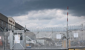 The Delaney Hall Immigration Detention Center in Newark, New Jersey, on June 12, 2026.