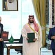 From left: Tayyip Erdogan, Mohammed bin Salman and Shehbaz Sharif