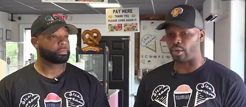 A decade after opening their first shop, two Navy veterans turned accountants are celebrating 10 years of Scoops ’N’ Smiles …