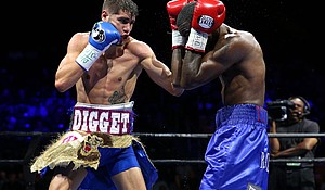 Prichard Colón, left, and Terrel Williams