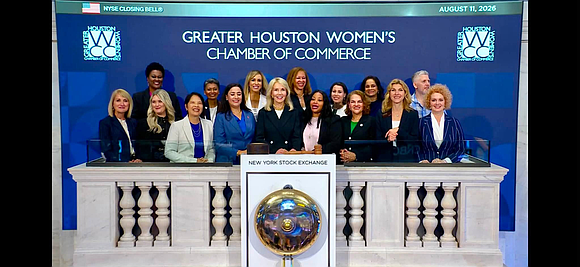 The Greater Houston Women’s Chamber of Commerce took its mission to Wall Street, ringing the New York Stock Exchange’s Closing …