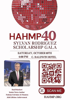 The Houston Association of Hispanic Media Professionals celebrates 40 years of impact at the 2026 Sylvan Rodriguez Scholarship Gala on … The Houston Association of Hispanic Media Professionals celebrates 40 years of impact at the 2026 Sylvan Rodriguez Scholarship Gala on …