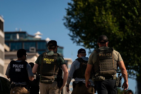 A new federal watchdog report says the Trump administration’s immigration crackdown pulled so many Homeland Security investigators into immigration enforcement …