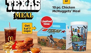 McDonalds Texas Meal