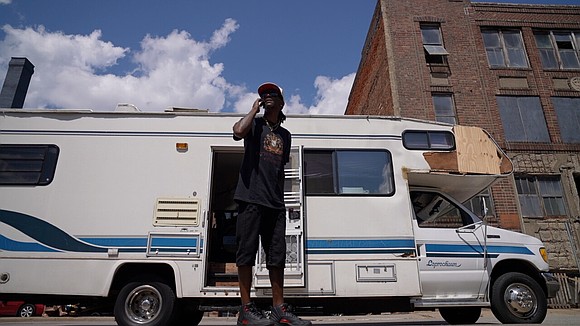 He turned an RV into a barbershop—and transformed a difficult past into a mission to show others that starting over …