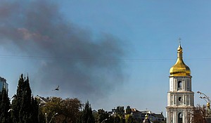 Russia strikes Ukraine Security Service headquarters in central Kyiv
