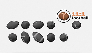 Sports balls graphic