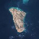 Satellite view of Kharg Island, located in the Persian Gulf off the coast of Iran, October 3, 2024.
