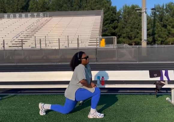 After beating breast cancer and losing 50 pounds, Powder Springs mother Talya Johnson-Parker is training for her first 5K while … After beating breast cancer and losing 50 pounds, Powder Springs mother Talya Johnson-Parker is training for her first 5K while …