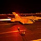An F/A-18 Super Hornet launches from the flight deck of the USS George Washington, on September 9.