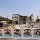 The building of the destroyed Shajareh Tayebeh elementary school, surrounded by rubble in Minab, Iran, on August 10.