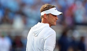 Kiffin takes the field as LSU's head coach in his return to Ole Miss on September 19.