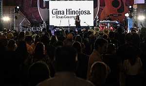 Hinojosa campaign rally