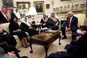 President Trump and Gulf allies